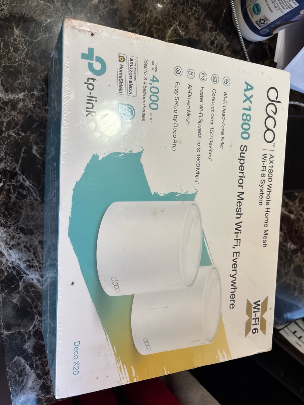 TP-Link Deco AX1800 Mesh Wi‑Fi System in White